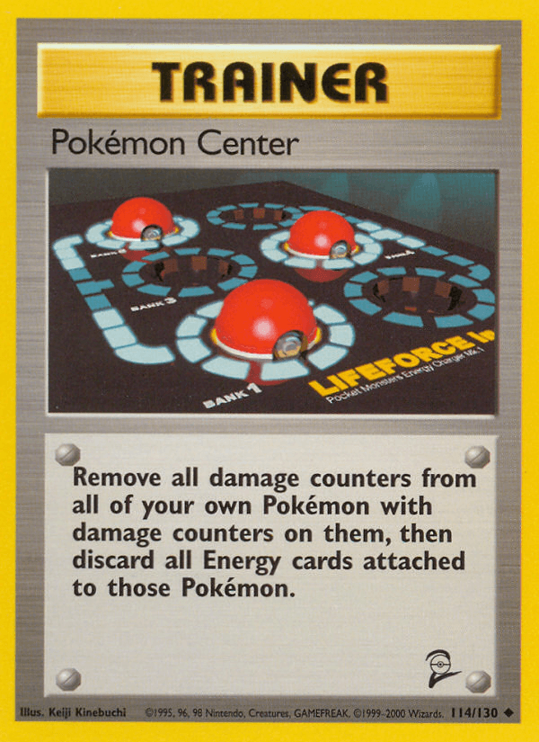 Pokémon Center Pokémon Karte