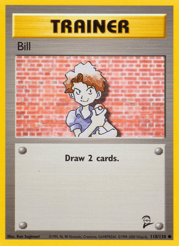 Bill Pokémon Karte