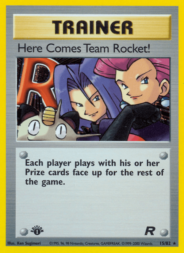 Here Comes Team Rocket! Pokémon Karte
