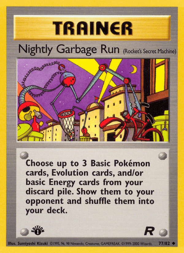 Nightly Garbage Run Pokémon Karte