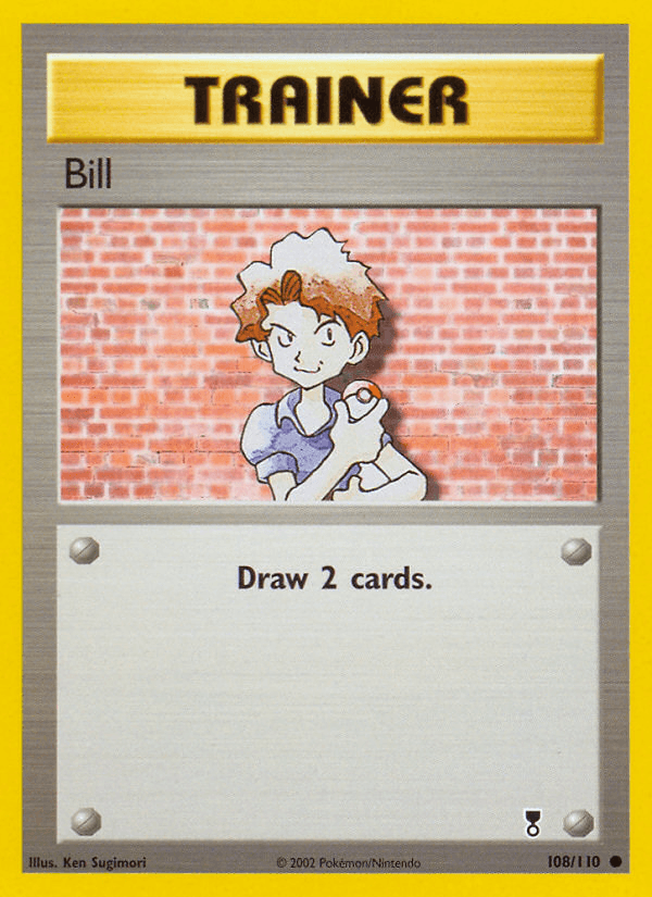 Bill Pokémon Karte