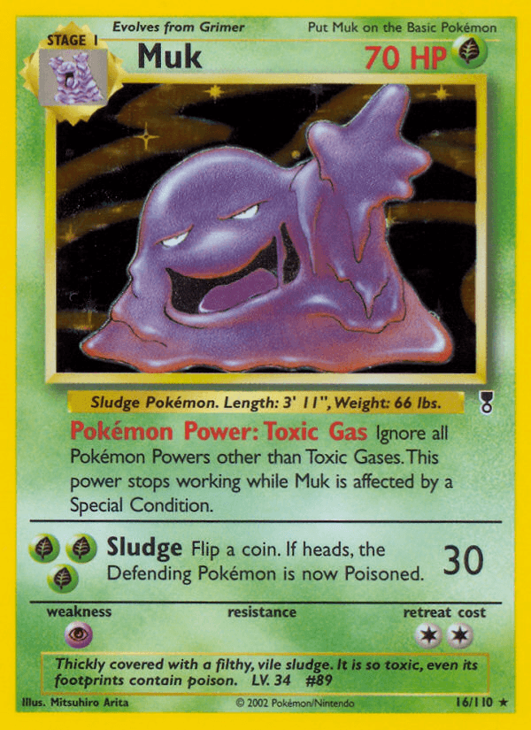 Muk Pokémon Karte