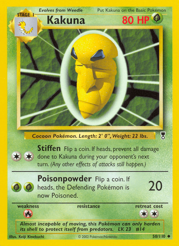 Kakuna Pokémon Karte