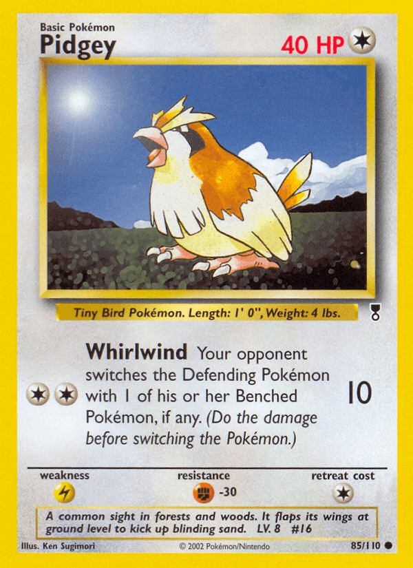 Pidgey Pokémon Karte