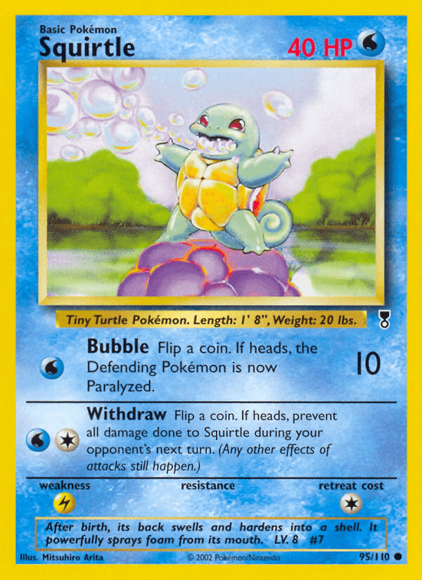 Squirtle Pokémon Karte