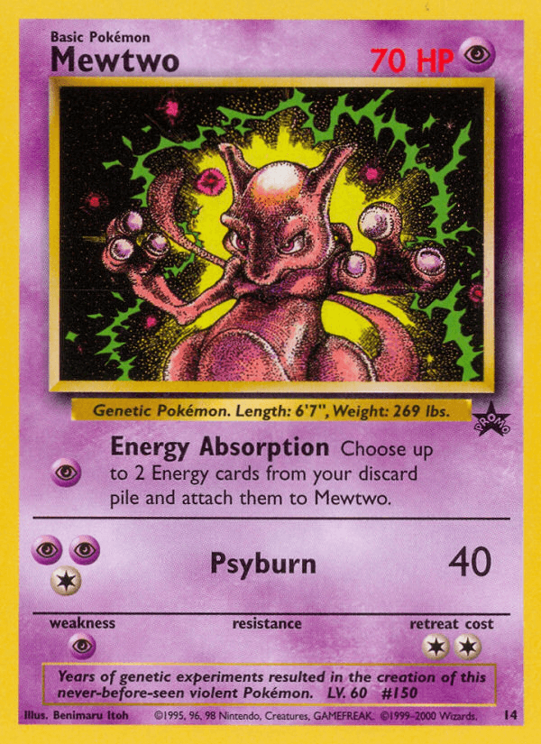 Mewtwo Pokémon Karte