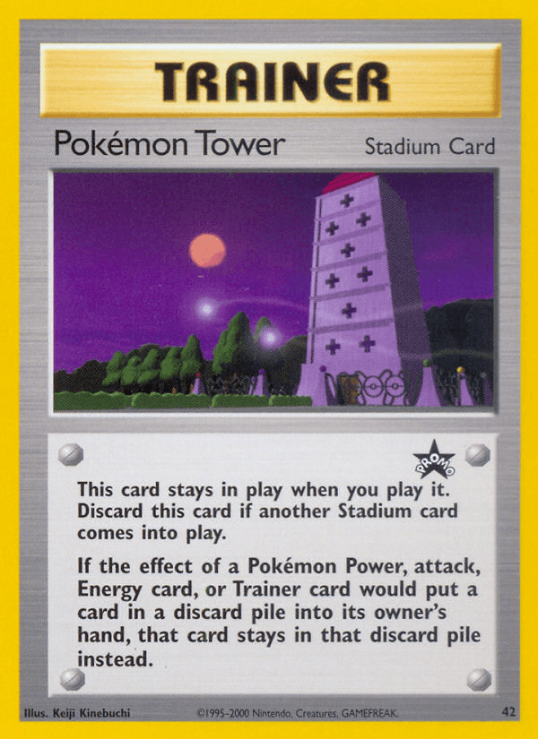 Pokémon Tower Pokémon Karte