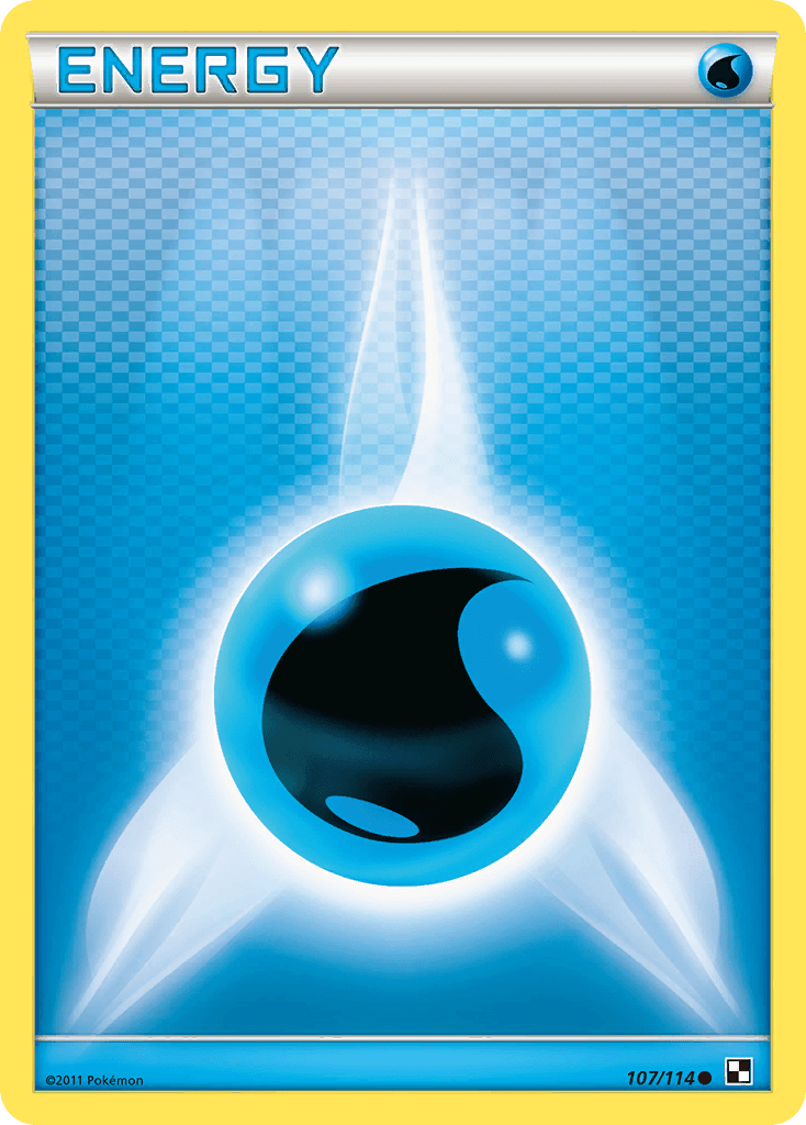 Water Energy Pokémon Karte