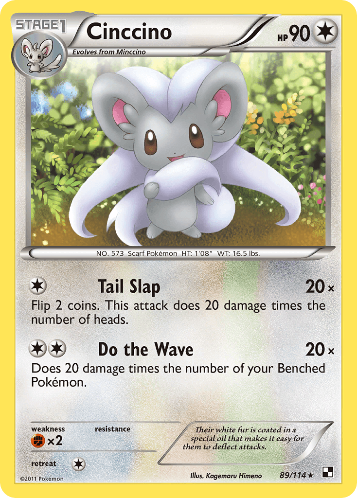 Cinccino Pokémon Karte