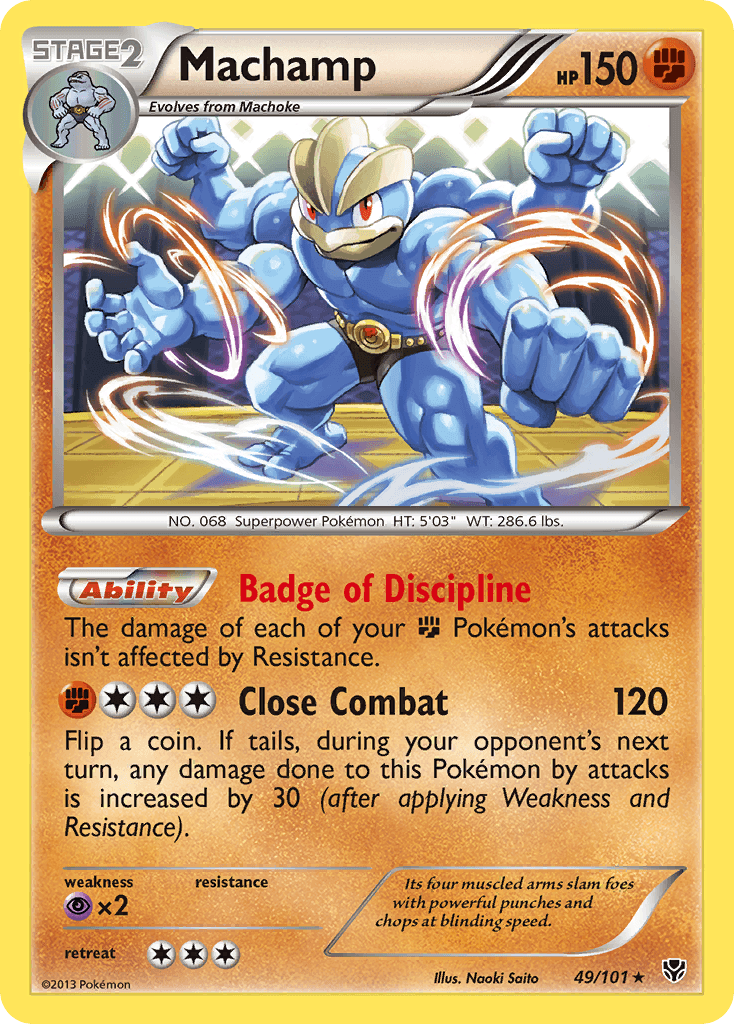 Machamp Pokémon Karte