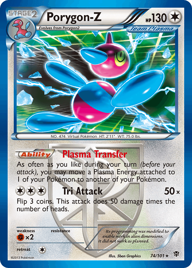 Porygon-Z Pokémon Karte