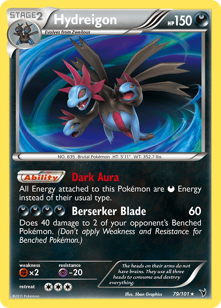 Hydreigon Pokémon Karte