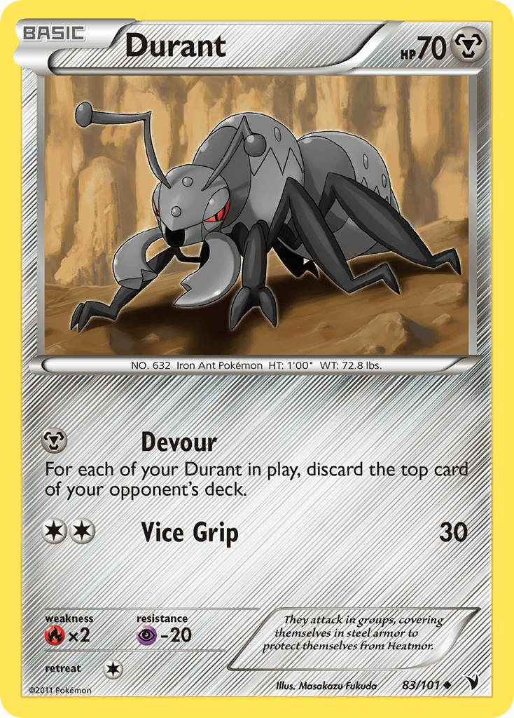 Durant Pokémon Karte