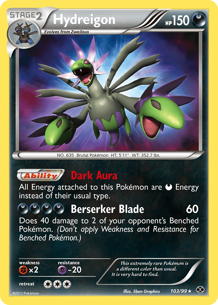 Hydreigon Pokémon Karte