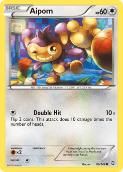 Aipom Pokémon Karte