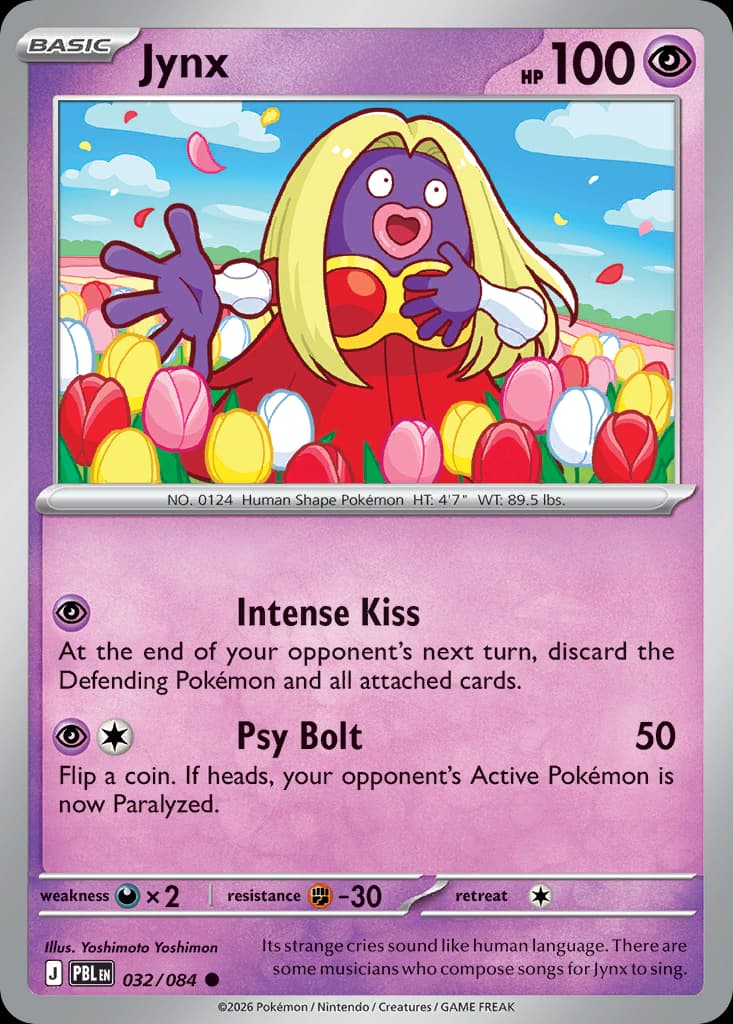 Jynx Pokémon Karte
