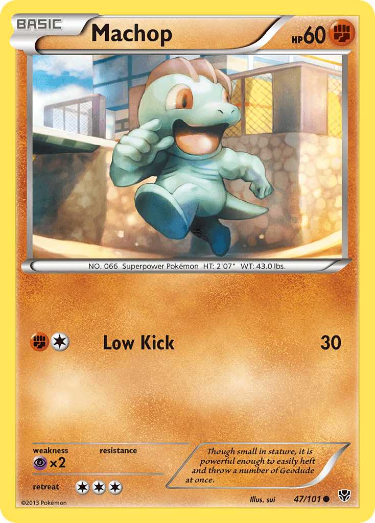 Machop Pokémon Karte