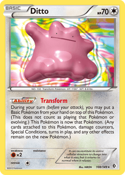 Ditto Pokémon Karte