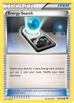 Energy Search Pokémon Karte