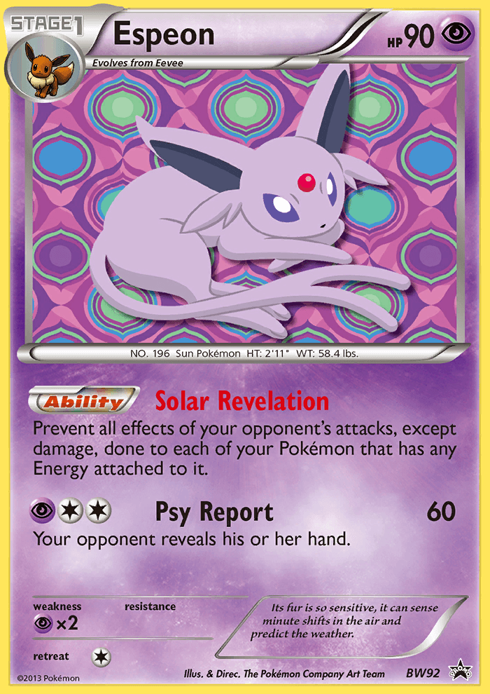 Espeon Pokémon Karte