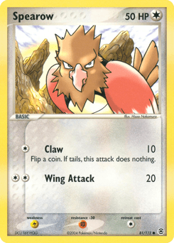 Spearow Pokémon Karte