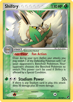 Shiftry Pokémon Karte
