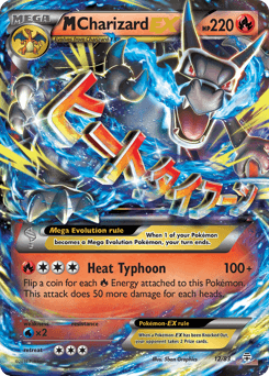 M Charizard-EX Pokémon Karte